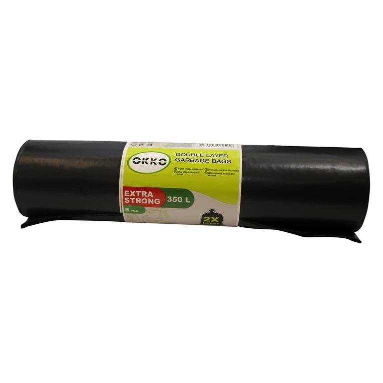 Okko GARBAGE BAGS 2LAYER 350L 5PCS (5x) (36518174)