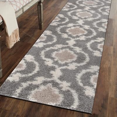 Porch & Den Touro Trellis Shag Area Rug