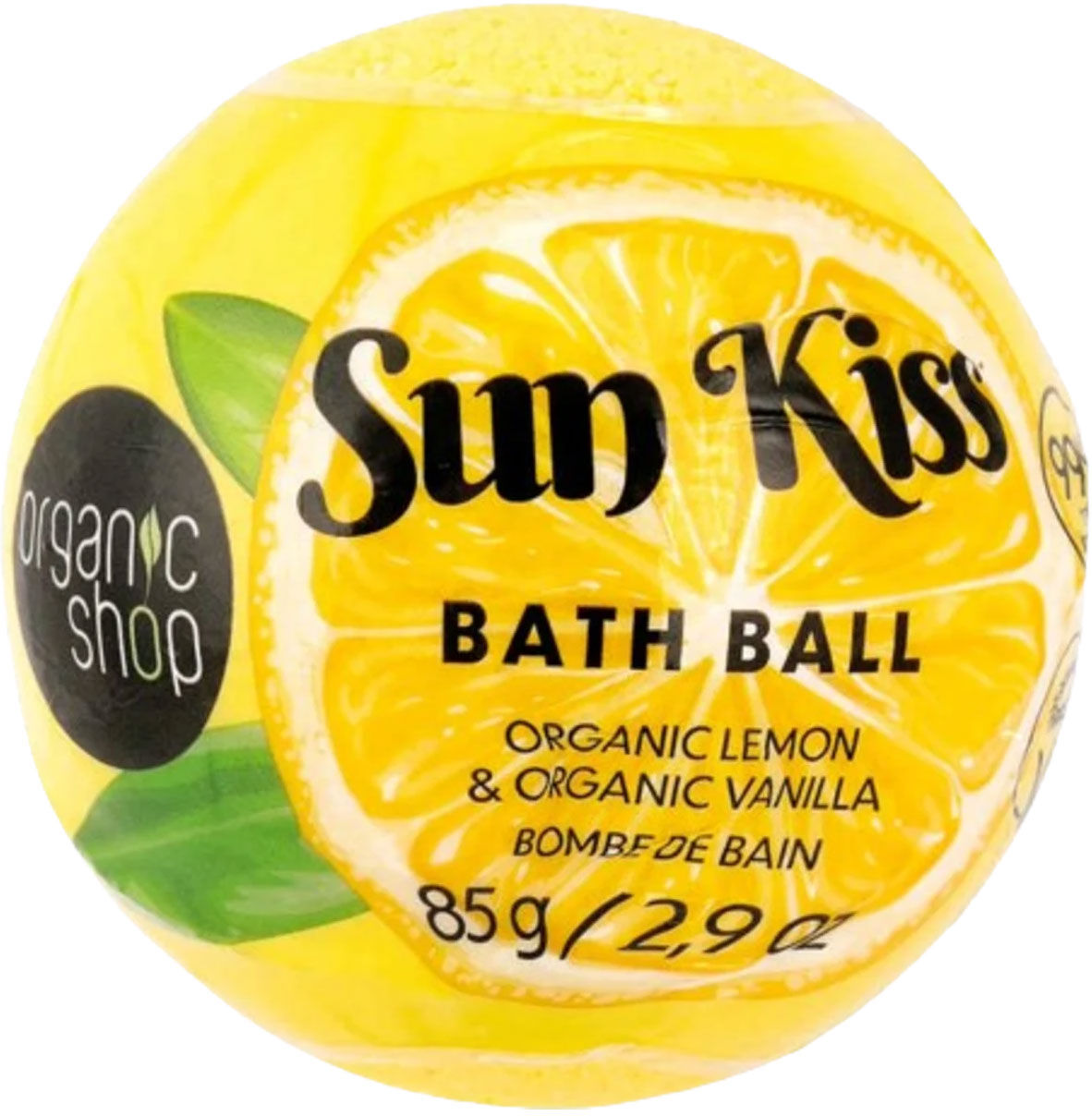 ORGANIC SHOP Sun Kiss Bath Bomb 85g