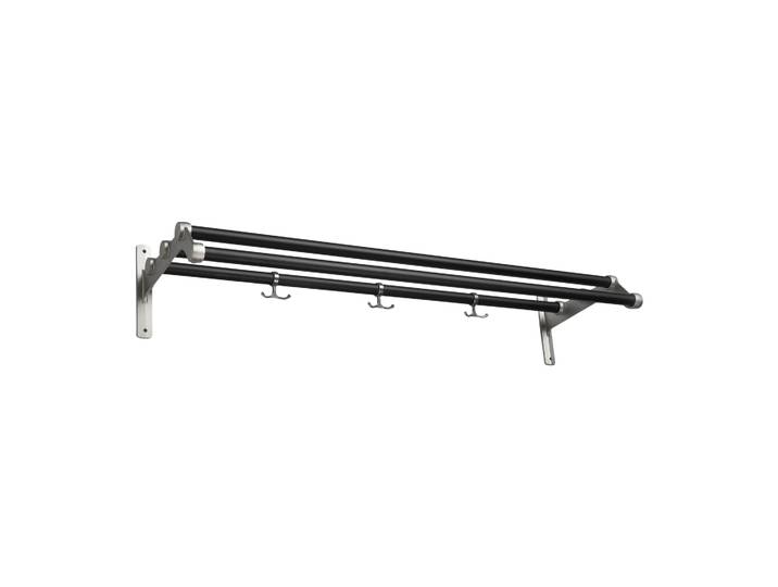 Essem Design Etagère à chapeaux Nostalgi 291 100 cm Noir-aluminium