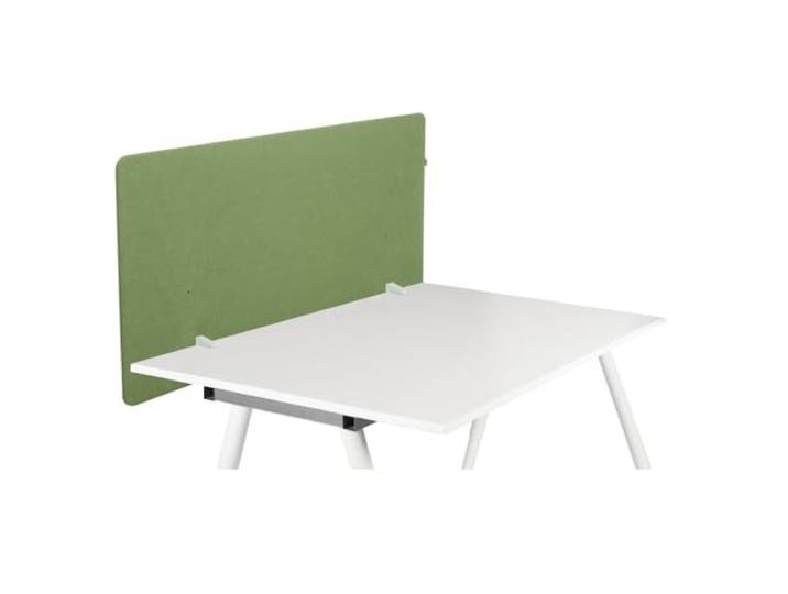 hjh OFFICE Cloison Acoustique de Bureau 62x120 cm FLEXMIUT D1 Protection visuelle du Bureau\, Séparation de Bureau insonorisante\, Vert