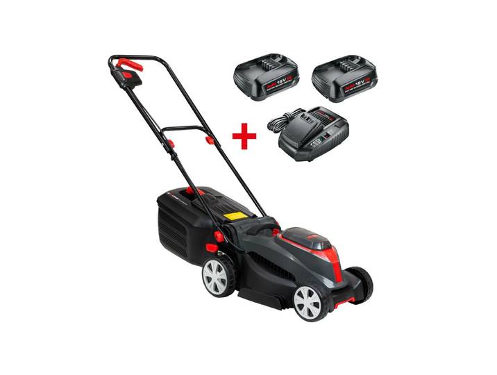 Akkurasenmäher AL-KO 38.1 Li 18 V COMFORT SET , schwarz, Rasenmäher, Akkurasenmäher