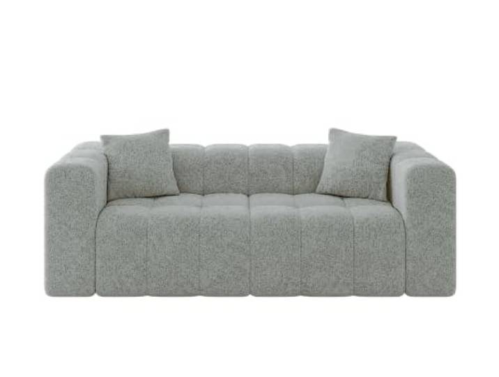 ALTDECOR Sofa Couchsofa DONY-2 232x90x71 - Grün Corner Sofa Bett Eckcouch Couch Wohnlandschaft Cauchsofa