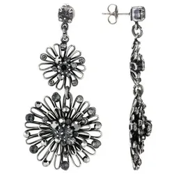 KONPLOTT Ohrhänger Distel Modeschmuck
