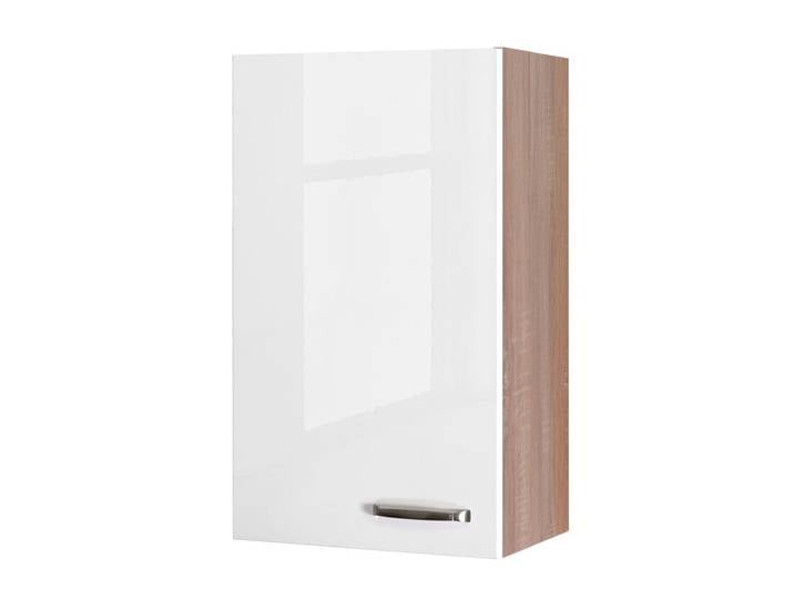 Küchen Oberschrank LUKE 50 cm Eiche/ weiß