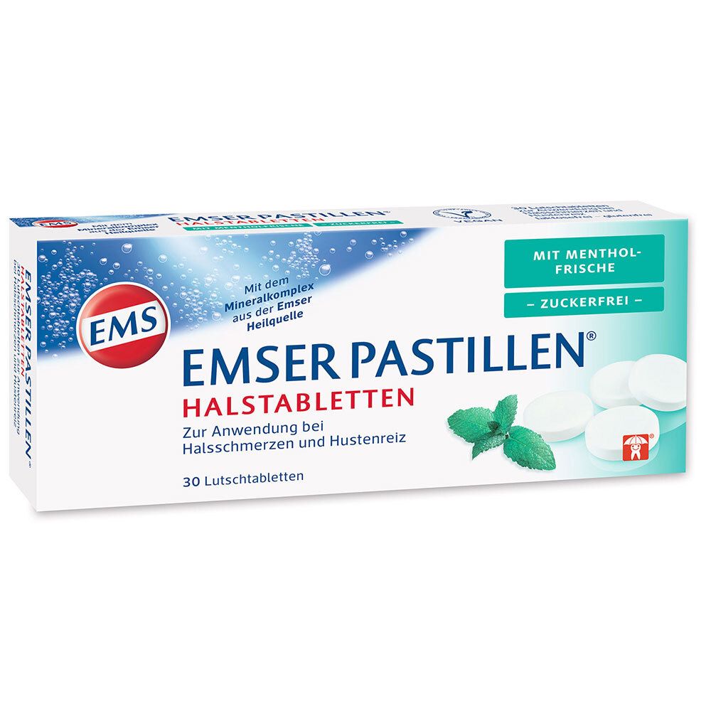 Emser Pastillen mit Mentholfrische zuckerfrei 30 St Lutschtabletten