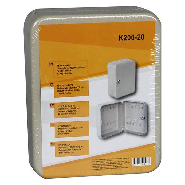 No Name KEY BOX K200-20 160X200X75 20K GRAY (33044747)