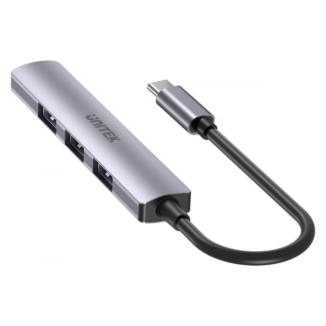 Unitek International HUB USB-C (USB-C, 4 Ports) (H1208B)