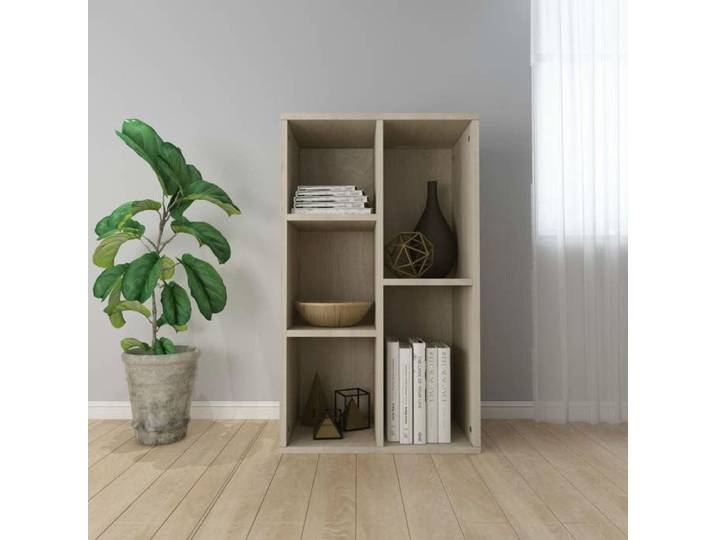 Bibliothèque/Buffet Chêne sonoma 50x25x80 cm Aggloméré