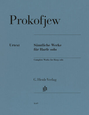 Henle Verlag Prokofjew Werke for Harfe