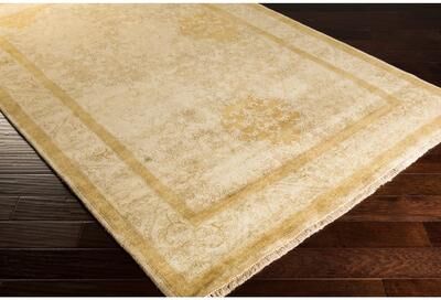Livabliss "Hand-Knotted Pat Traditional New Zealand Wool Area Rug - 5'6"" x 8'6"""