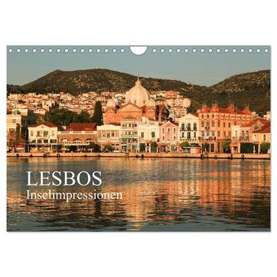 Lesbos - Inselimpressionen (Wandkalender 2027 DIN A4 quer), CALVENDO Monatskalender