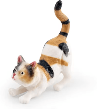Inspire Picks Sleeping Orange Cat Figurine Cute Mini Cat Decor For Cozy Spaces 2