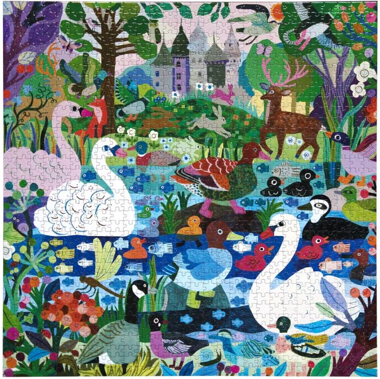 Puzzle 1000 pcs Ducks In The Clearing - Eeboo