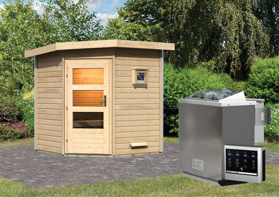 KARIBUHOLZT SH Pekka, 9kW Bio ext.Strg moderne Tür 16880250