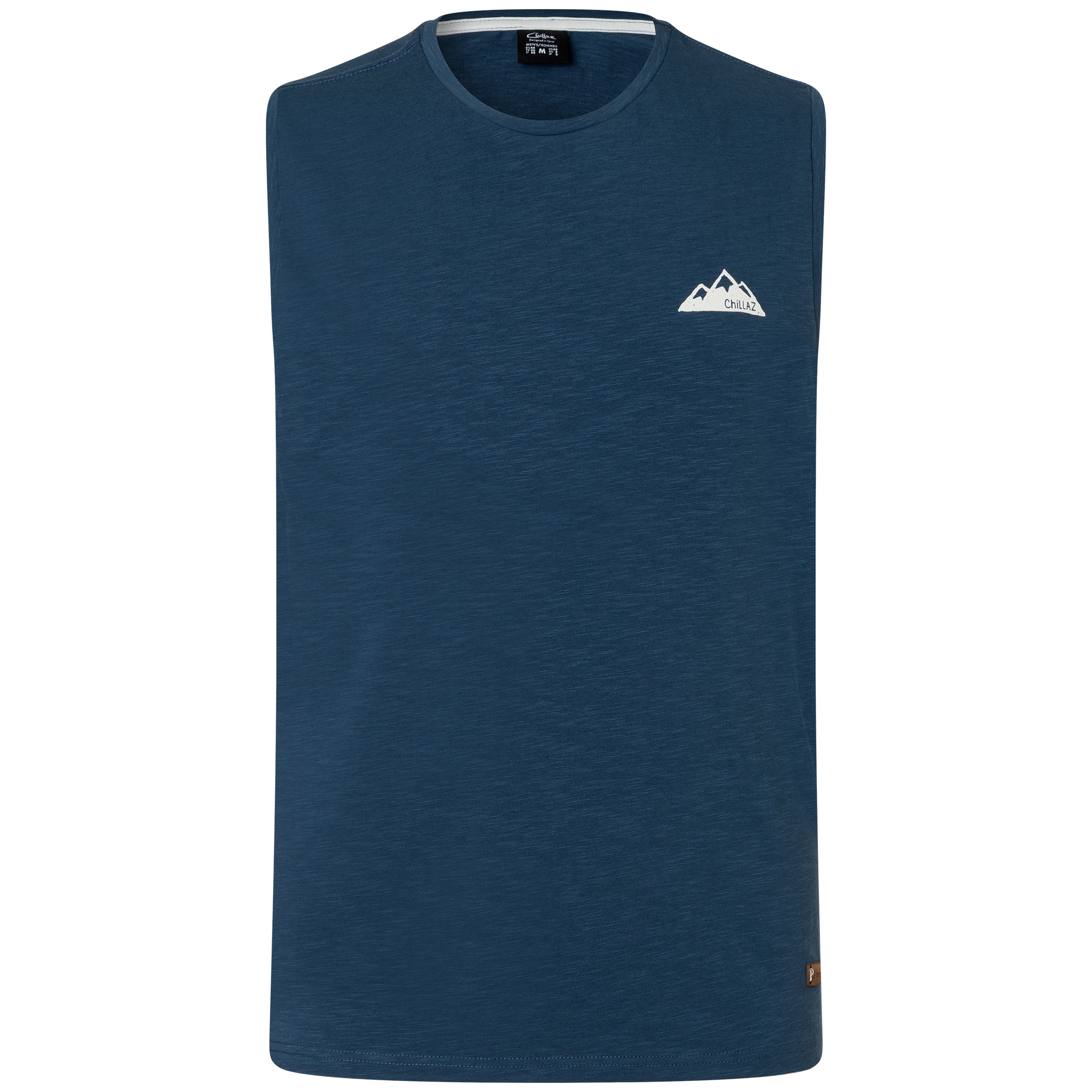 Chillaz Bergzeit Calanques Tre Fratelli Herren Tanktops blau Größe XL Lifestyle | Bouldern | Sportklettern Schnell trocknend Lyocell (Tencel)