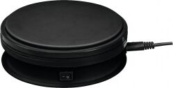 Europalms Rotary Plate 15cm up to 5kg black TILBUD NU plade sort til op