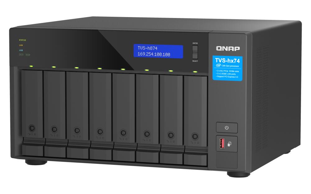 QNAP Systems QNAP NAS TVS-h874-i5-32G 8-Bay