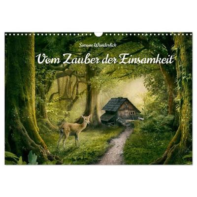 Vom Zauber der Einsamkeit (Wandkalender 2027 DIN A3 quer), CALVENDO Monatskalender