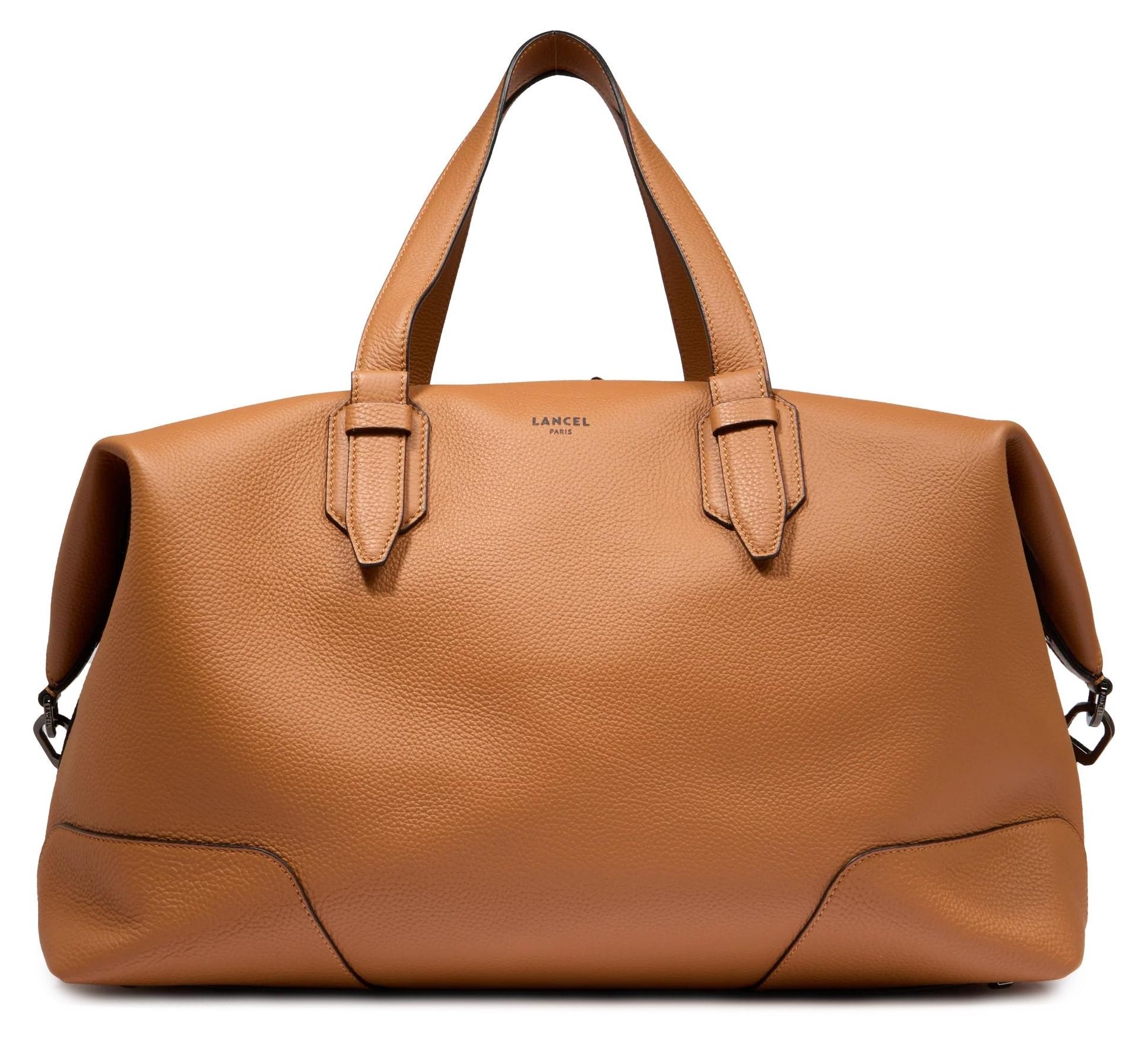 Lancel Reisetasche Charlie Camel