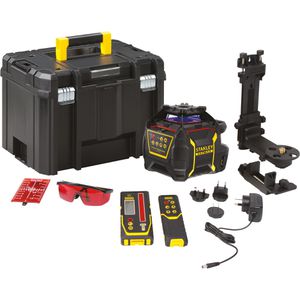 Stanley Rotationslaser FMHT77447-1, RL700L, 2 Lotpunkte, roter 360 Grad Laser, Arbeitsbereich bis Ø 600m