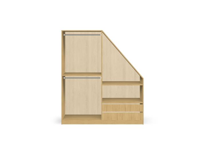 Dressing sous comble Pickawood Mélaminé premium Chêne