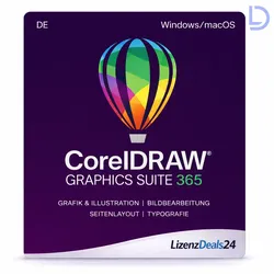 CorelDRAW Graphics Suite 365 + Windows 11 Pro Bundle | Grafikdesign & Professionelle Windows-Arbeitsumgebung