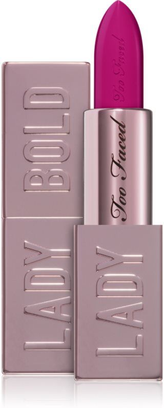 Too Faced Lady Bold Cream Lipstick rouge à lèvres crémeux pour un effet longue tenue teinte Main Character 3,3 g