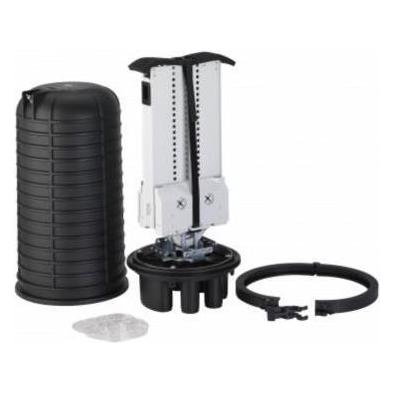 Wirewin IP68 Outdoor Haubenmuffe, max. Faseranzahl 432, Höhe 525mm, 1x oval, 6x rund FTTx (LFC2 1/6-525)
