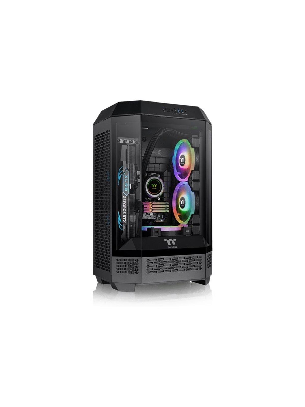 Thermaltake The Tower 300 - Gehäuse - Tower - Schwarz
