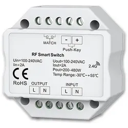 ISOLED Sys-Pro Push/Funk MESH-Switch Ein/Aus, Drucktaster, 100-240V, 360W ISO-114426