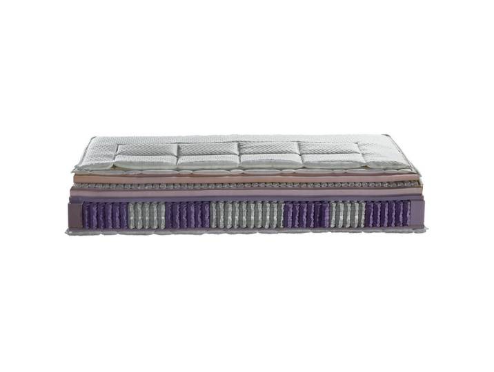 Novel Boxspringmatratze, Weiss, Grau, Textil, H4, 7-Zonen, Füllung: Polyester, 140x200 cm, Oeko-Tex® Standard 100, Ober- und Unterseite versteppt, optimale Belüftung, Tragegriffe, atmungsaktiv, alternative Grössen erhältlich, Schlafzimmer, Matratzen, Boxspringmatratze