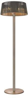 ZACHVO 1500W Halogen Standalone Portable Indoor and Outdoor Patio Heater