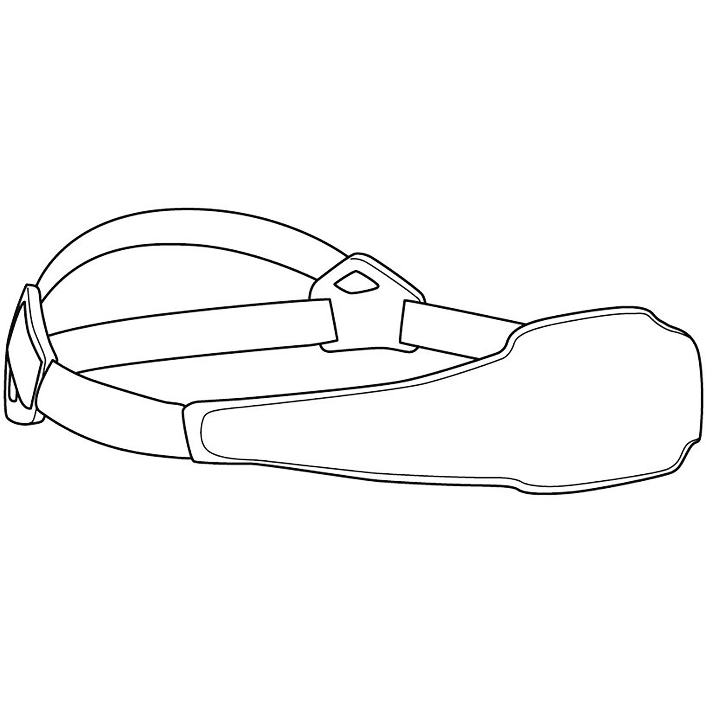 Petzl Ersatzkopfband Swift RL Lampenzubehör weiss