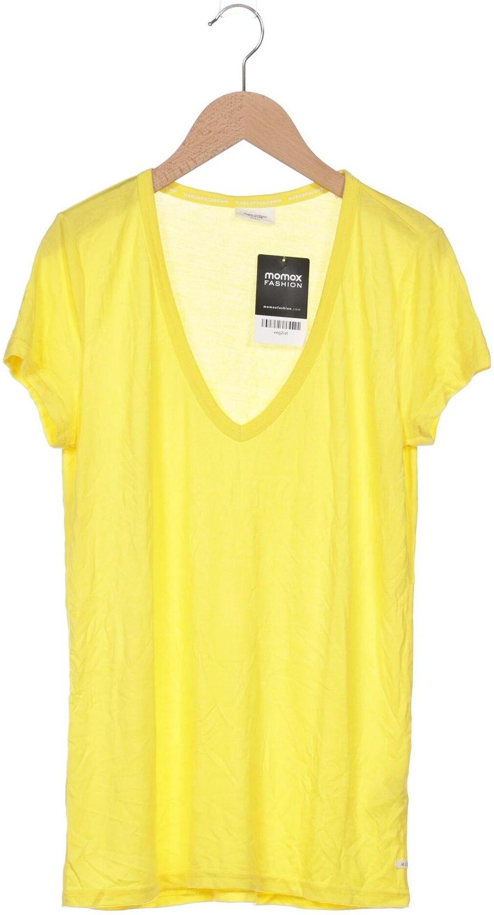 Marc O' Polo T-Shirt, Gelb, Gr. S, Viskose / Synthetik - Second Hand