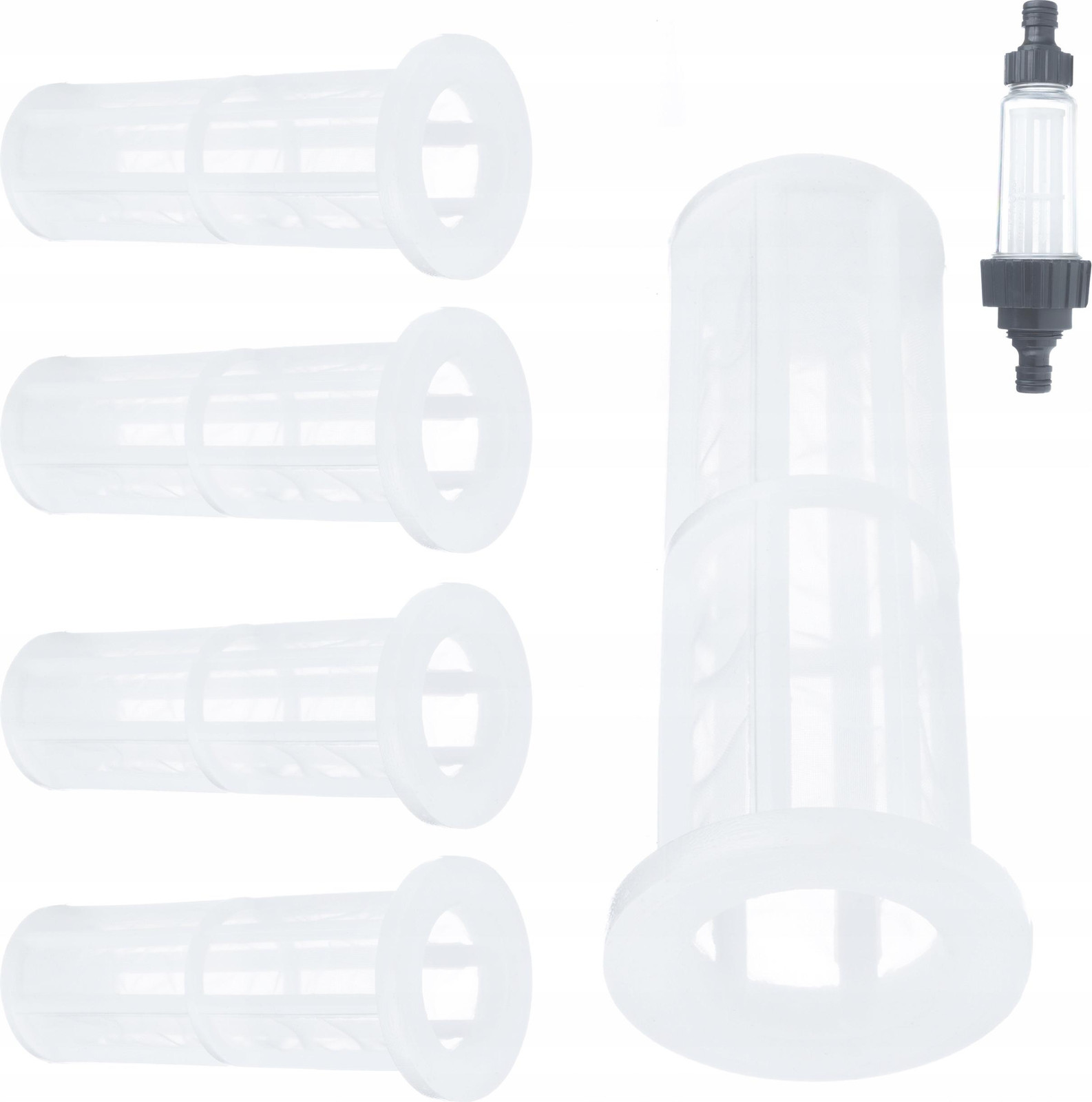 ROSFIX Waterfilter Vervanging Set van 5 stuks met Meshfilter voor Kärcher Hogedrukreiniger K2-K7