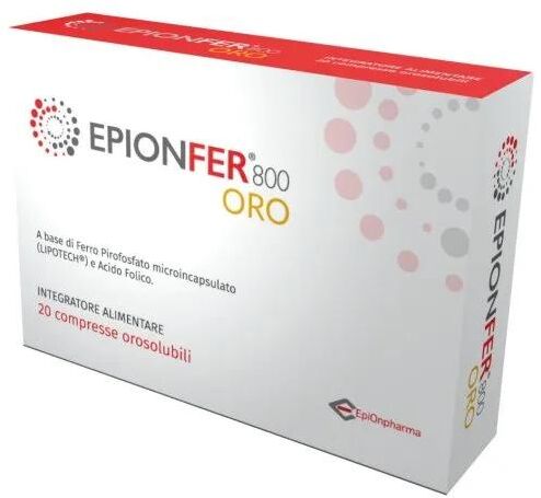 Epionpharma Epionfer Integratore Ferro E Acido Folico 20 Compresse Orosolubili