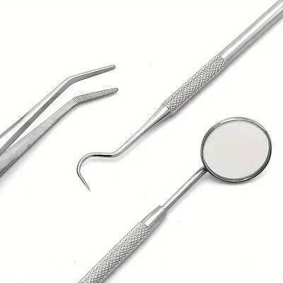 Uplifted Finds Stainless Steel Dentist Oral Care Kit Stainless Steel Dentist Oral Care Kit