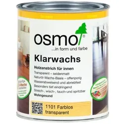 OSMO Klarwachs 1101 transparent Farblos Innen 0,75 Liter
