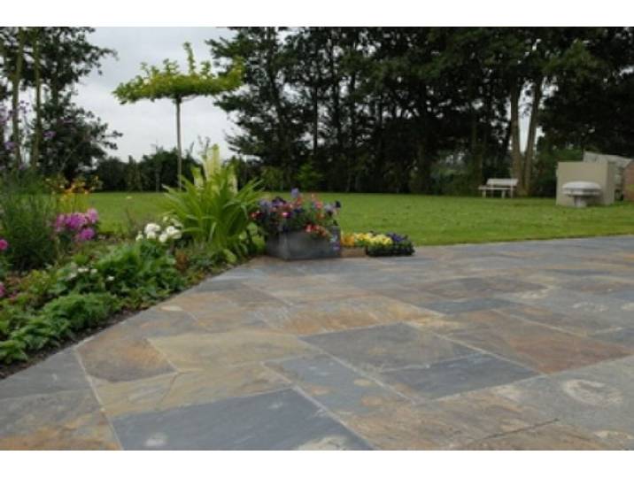 Tuintegels Rusty Slate 80x80cm prijs per m2
