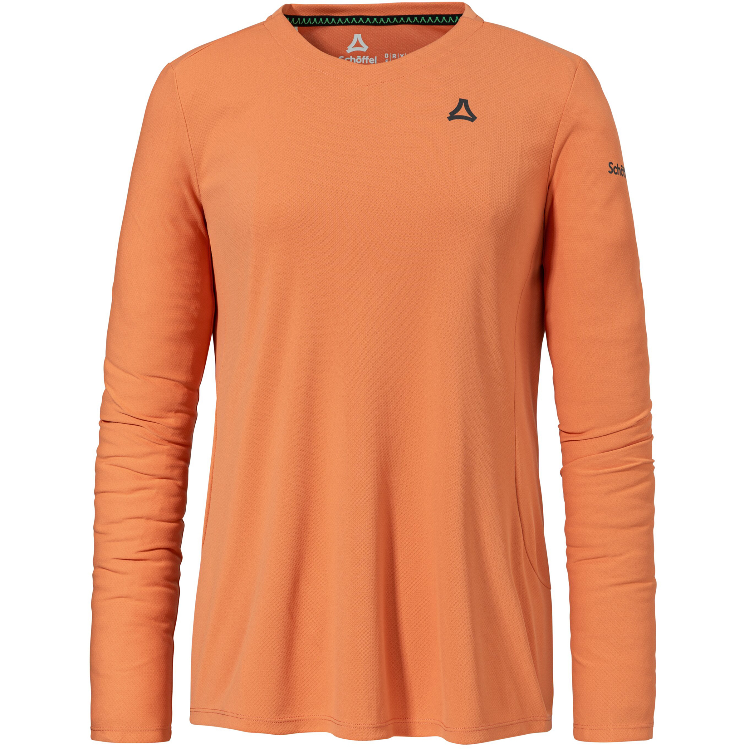 Schöffel Style Enixa Damen Longsleeves orange Größe 3XL Trekking Elastisch