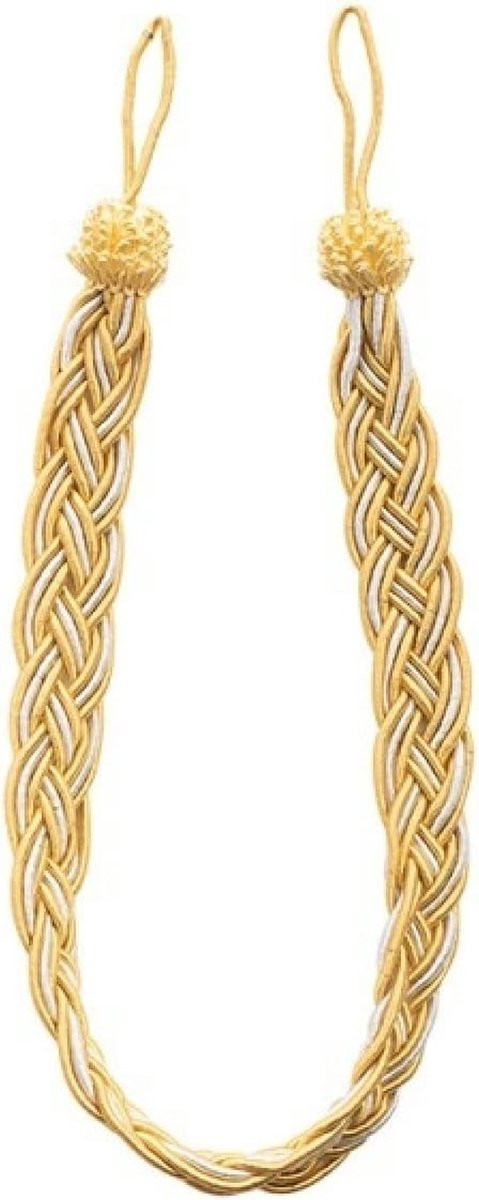 Gouden Gordijn Tiebacks met Chinees Knoop Ontwerp, 59 cm Lengte