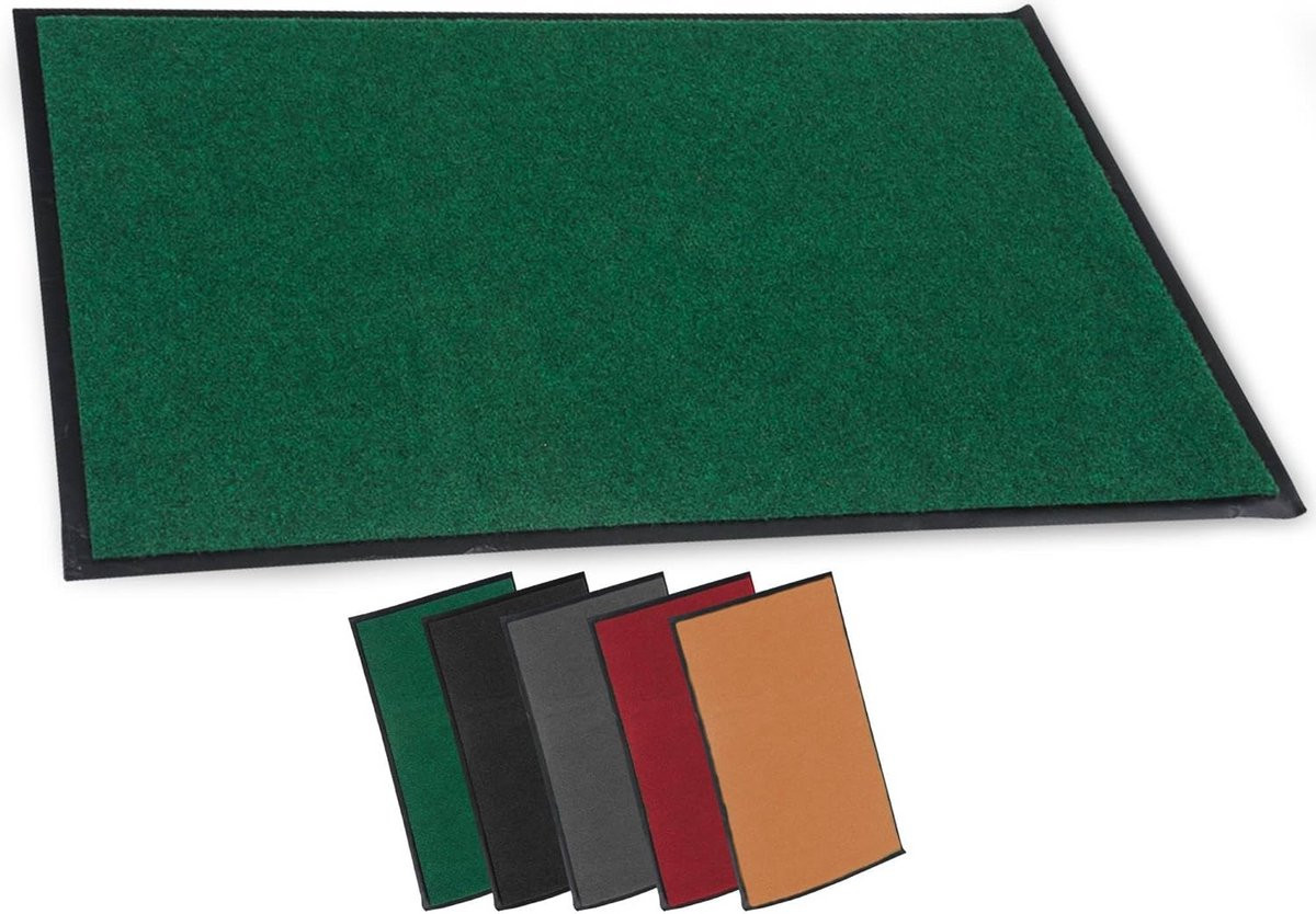 Antislip Deurmat voor Binnen en Buiten - Groene Vuilvangmat - 40 x 60 cm