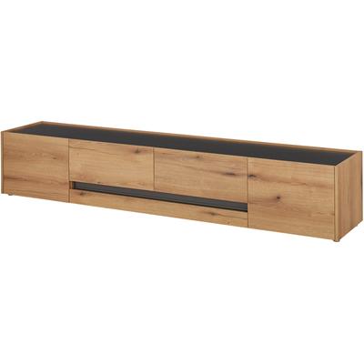 Lowboard HOME AFFAIRE "City/Giron, moderner TV-Schrank, Kommode, TV-Unterschrank", beige (eiche evoke), B:220cm H:40cm T:45cm, Sideboards, Lowboard, zeitlos, modern, ausreichend Stauraum, vielseitig einsetzbar
