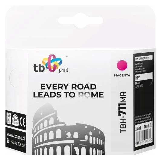 Print Tusz TB Tusz do HP DesignJet T530 TBH-711MR MA ref.-TBH-711MR (TBH-711MR)