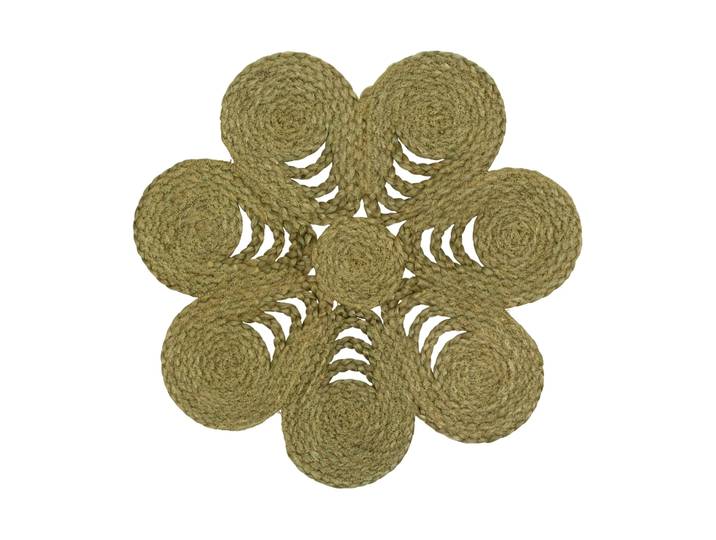 Dixie Set de Table Elin anemone Ø40 cm Avocado