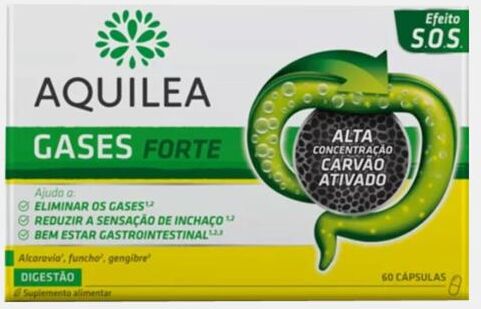 AQUILEA GASES FORTES 60 CAPSULAS