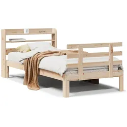 vidaXL, Bett, Bridger (90 x 190 cm)