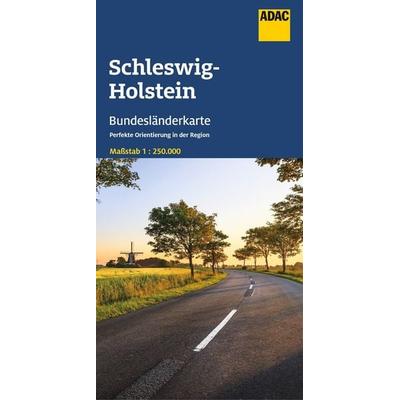 ADAC Bundesländerkarte Deutschland 01 Schleswig-Holstein 1:250.000, Sonstige von , MairDuMont, 978-3-8264-2348-2