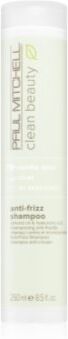 Paul Mitchell Clean Beauty Anti-Frizz champô alisante para cabelos crespos e inflexíveis 250 ml. Clean Beauty Anti-Frizz